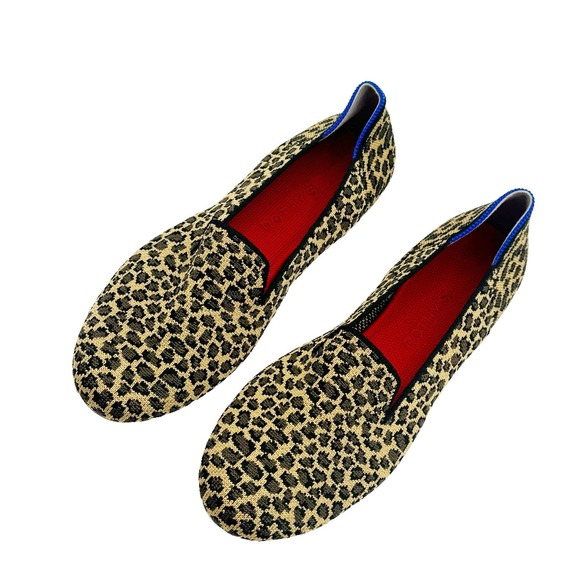 Rothy’s Women's The Loafer Flat Animal Print Comfy Shoes Size 9 NWOB - Picture 9 of 9